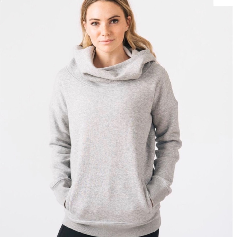 Oh So Soft Heathered Gray Hoodie from Zyia
